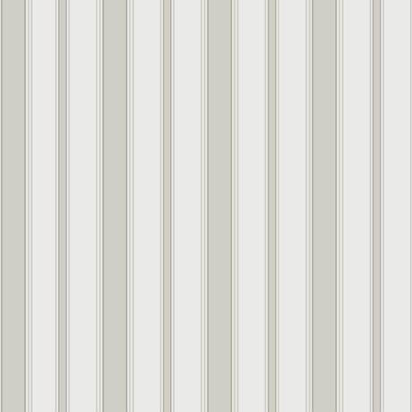 COLE & SON 110/8040.CS.0 CAMBRIDGE STRIPE STONE+WHITE Wallpaper - Eade's Wallpaper