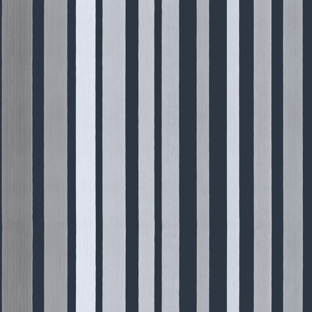 COLE & SON 110/9043.CS.0 CAROUSEL STRIPE GREY Wallpaper - Eade's Wallpaper
