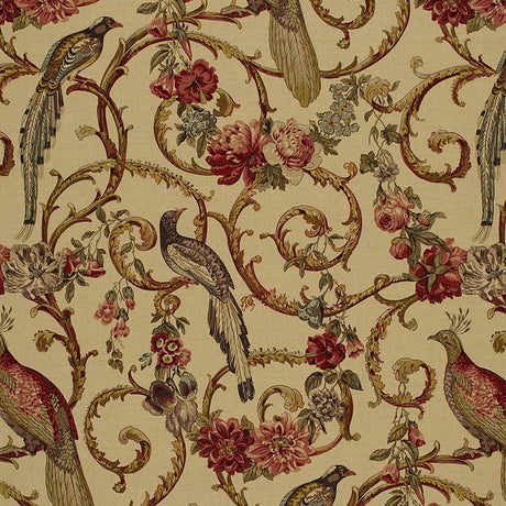 Schumacher Madrigal Document Fabric - Eade's Wallpaper