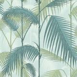 COLE & SON 112/1001.CS.0 PALM JUNGLE PRINT ROOM BLUE/MINT Wallpaper - Eade's Wallpaper