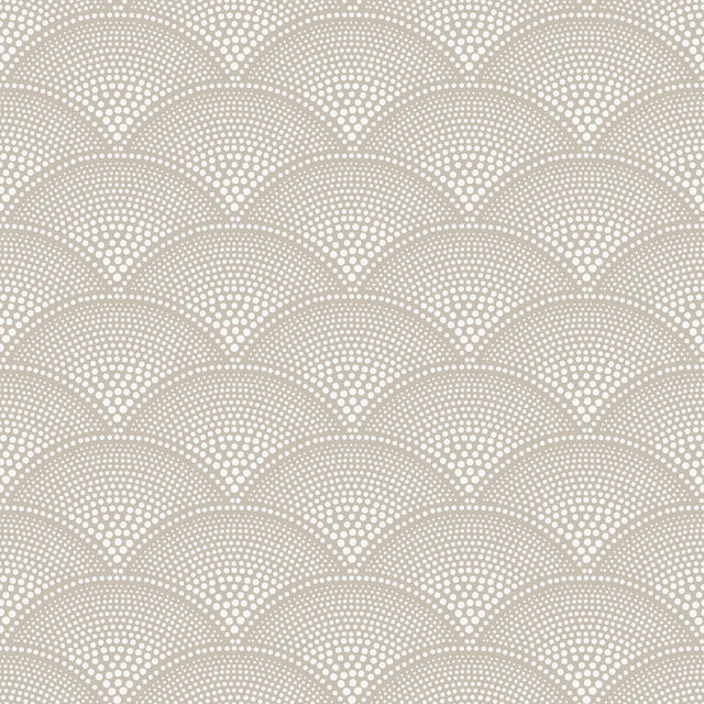 COLE & SON 112/10034.CS.0 FEATHER FAN TAUPE Wallpaper - Eade's Wallpaper