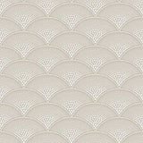 COLE & SON 112/10034.CS.0 FEATHER FAN TAUPE Wallpaper - Eade's Wallpaper