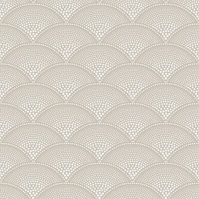 COLE & SON 112/10034.CS.0 FEATHER FAN TAUPE Wallpaper - Eade's Wallpaper