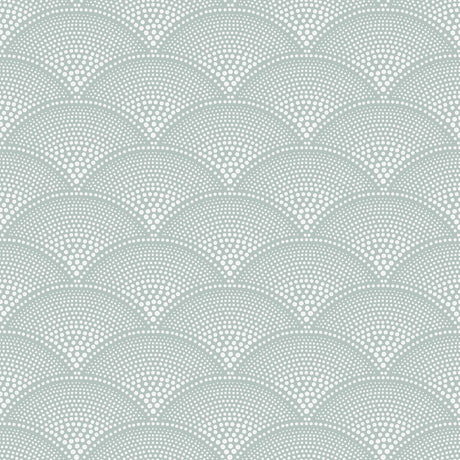 COLE & SON 112/10036.CS.0 FEATHER FAN PRINT ROOM BLUE Wallpaper - Eade's Wallpaper