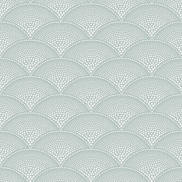 COLE & SON 112/10036.CS.0 FEATHER FAN PRINT ROOM BLUE Wallpaper - Eade's Wallpaper