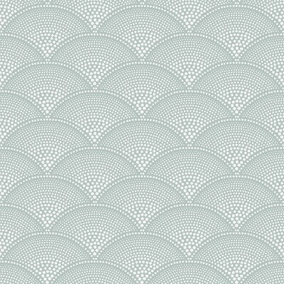 COLE & SON 112/10036.CS.0 FEATHER FAN PRINT ROOM BLUE Wallpaper - Eade's Wallpaper