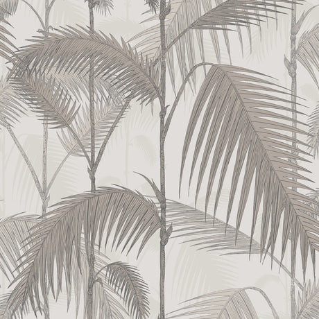 COLE & SON 112/1004.CS.0 PALM JUNGLE STONE/TAUPE Wallpaper - Eade's Wallpaper