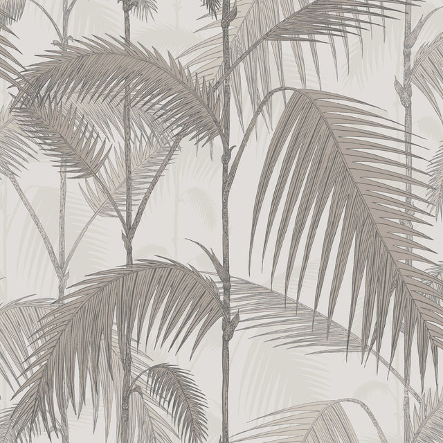 COLE & SON 112/1004.CS.0 PALM JUNGLE STONE/TAUPE Wallpaper - Eade's Wallpaper