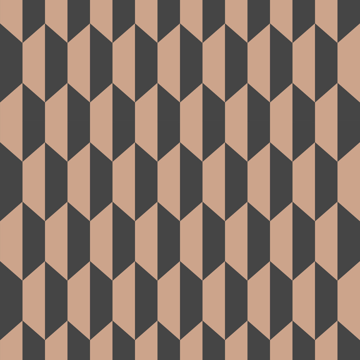 COLE & SON 112/5022.CS.0 PETITE TILE CHARCOAL/BRONZE Wallpaper - Eade's Wallpaper