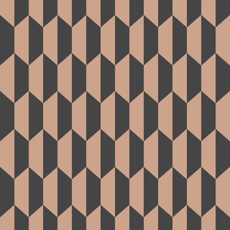 COLE & SON 112/5022.CS.0 PETITE TILE CHARCOAL/BRONZE Wallpaper - Eade's Wallpaper