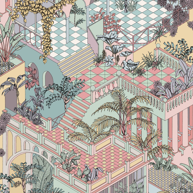 COLE & SON 112/6023.CS.0 MIAMI PASTEL Wallpaper - Eade's Wallpaper