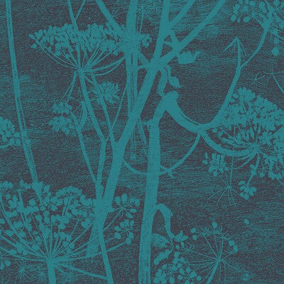 COLE & SON 112/8030.CS.0 COW PARSLEY TEAL Wallpaper - Eade's Wallpaper
