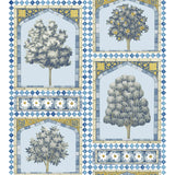 COLE & SON 113/10029.CS.0 SULTAN'S PALACE CHINA BLUE & OCHRE Wallpaper - Eade's Wallpaper