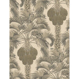 COLE & SON 113/1003.CS.0 HOLLYWOOD PALM SILVER & CHARCOAL Wallpaper - Eade's Wallpaper