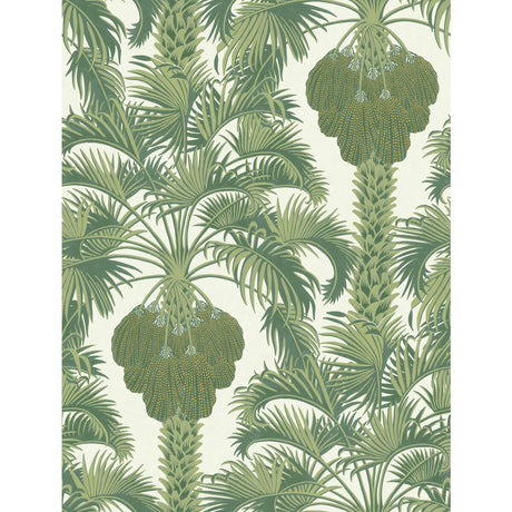 COLE & SON 113/1004.CS.0 HOLLYWOOD PALM LEAF GREEN Wallpaper - Eade's Wallpaper