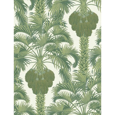 COLE & SON 113/1004.CS.0 HOLLYWOOD PALM LEAF GREEN Wallpaper - Eade's Wallpaper