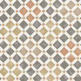 COLE & SON 113/11034.CS.0 ZELLIGE SPICE & CHARCOAL Wallpaper - Eade's Wallpaper
