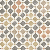 COLE & SON 113/11034.CS.0 ZELLIGE SPICE & CHARCOAL Wallpaper - Eade's Wallpaper