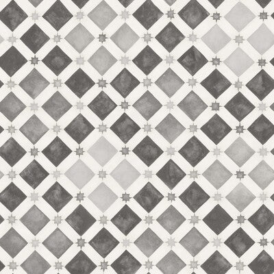 COLE & SON 113/11035.CS.0 ZELLIGE SOOT & SNOW Wallpaper - Eade's Wallpaper
