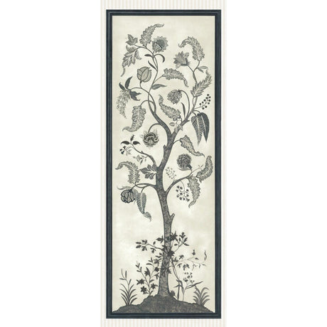 COLE & SON 113/14042.CS.0 TREES OF EDEN/PARADISE CHARCOAL & PARCHMENT Wallpaper - Eade's Wallpaper