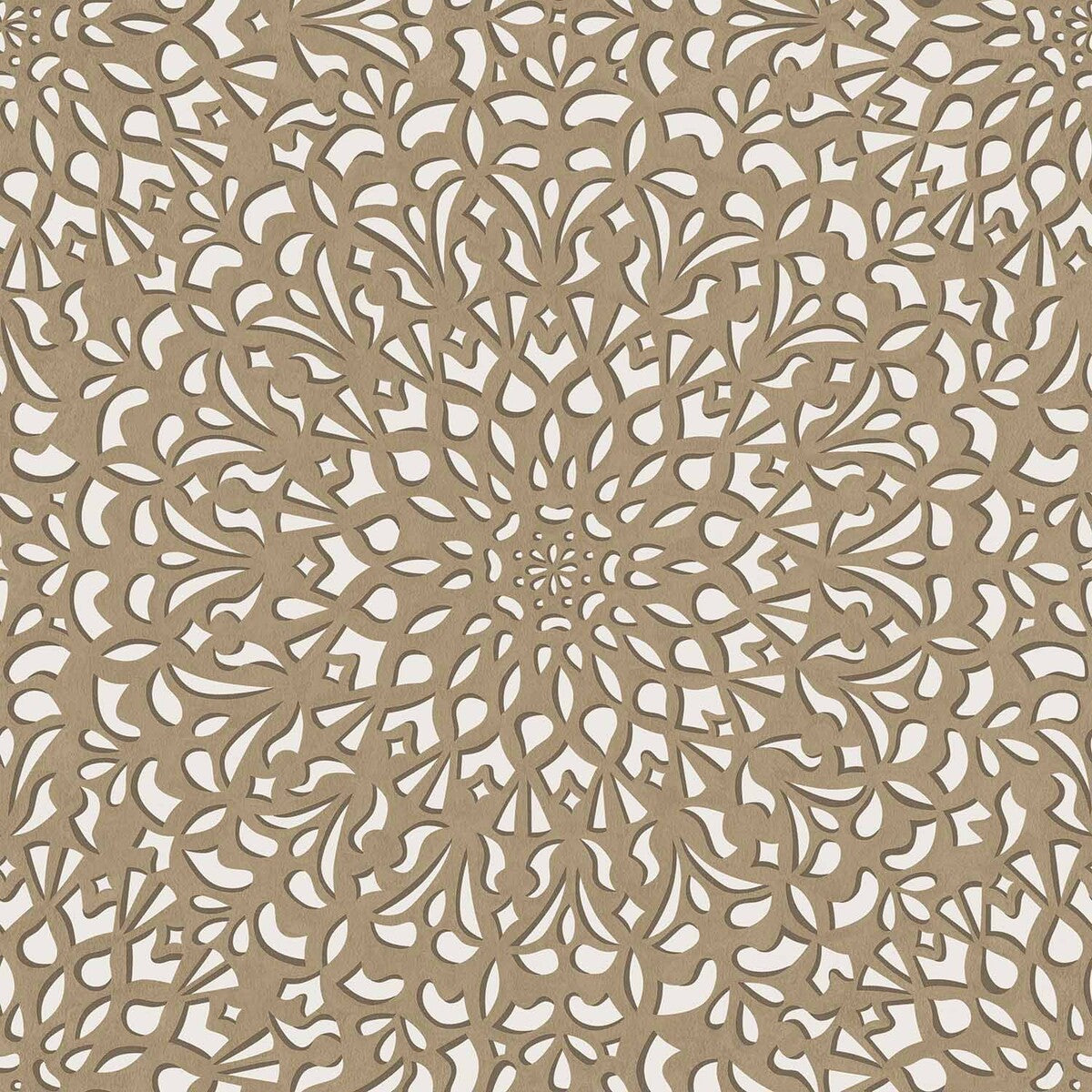 COLE & SON 113/7017.CS.0 MEDINA GILVER & PARCHMENT Wallpaper - Eade's Wallpaper