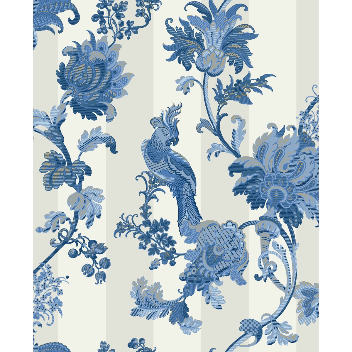 COLE & SON 113/8022.CS.0 ZERZURA CHINA BLUE Wallpaper - Eade's Wallpaper