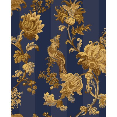 COLE & SON 113/8024.CS.0 ZERZURA ROYAL BLUE & GOLD Wallpaper - Eade's Wallpaper