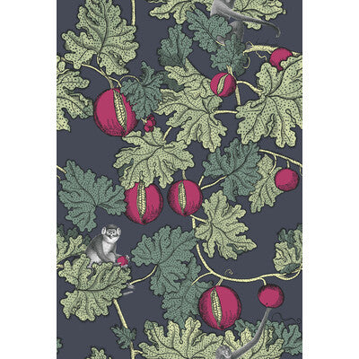 COLE & SON 114/1001.CS.0 FRUTTO PROIBITO INK & MAGENTA Wallpaper - Eade's Wallpaper