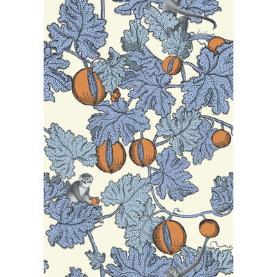 COLE & SON 114/1003.CS.0 FRUTTO PROIBITO HYACINTH & ORANGE Wallpaper - Eade's Wallpaper