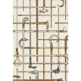 COLE & SON 114/14026.CS.0 BASTONI CREAM Wallpaper - Eade's Wallpaper