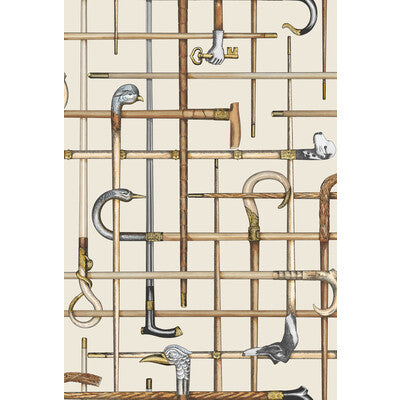COLE & SON 114/14026.CS.0 BASTONI CREAM Wallpaper - Eade's Wallpaper