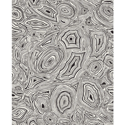 COLE & SON 114/17036.CS.0 MALACHITE WHITE/BLACK Wallpaper - Eade's Wallpaper
