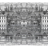 COLE & SON 114/20040.CS.0 RIFLESSO BLACK/WHITE Wallpaper - Eade's Wallpaper