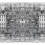 COLE & SON 114/20040.CS.0 RIFLESSO BLACK/WHITE Wallpaper - Eade's Wallpaper