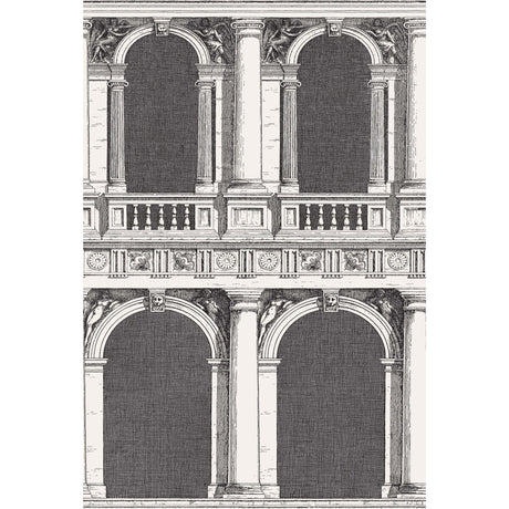 COLE & SON 114/22042.CS.0 PROCURATIE BLACK/WHITE Wallpaper - Eade's Wallpaper