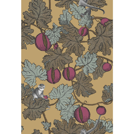 COLE & SON 114/25049.CS.0 FRUTTO PROIBITO MAGEN/GLD Wallpaper - Eade's Wallpaper