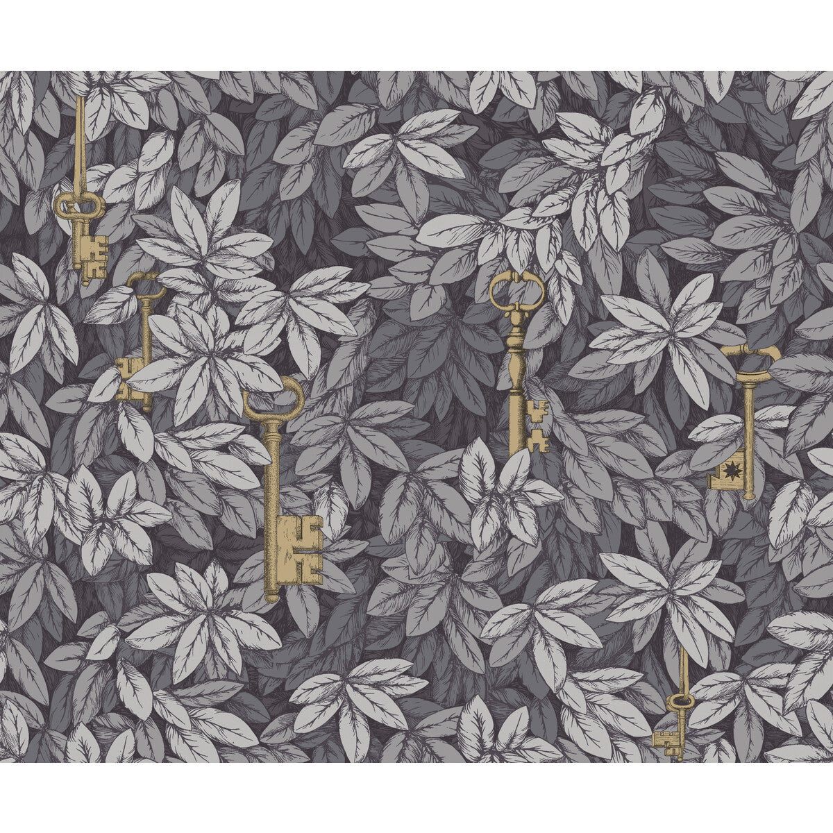 COLE & SON 114/26051.CS.0 CHIAVI SEGRETE SBLUE/GREY Wallpaper - Eade's Wallpaper