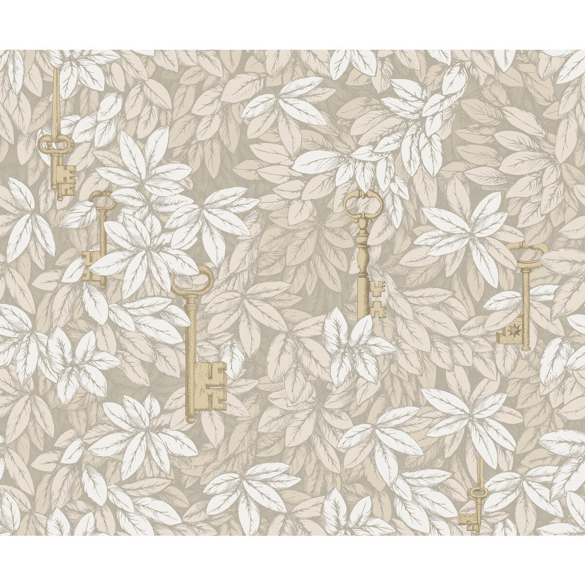 COLE & SON 114/26052.CS.0 CHIAVI SEGRETE PARCHMENT Wallpaper - Eade's Wallpaper