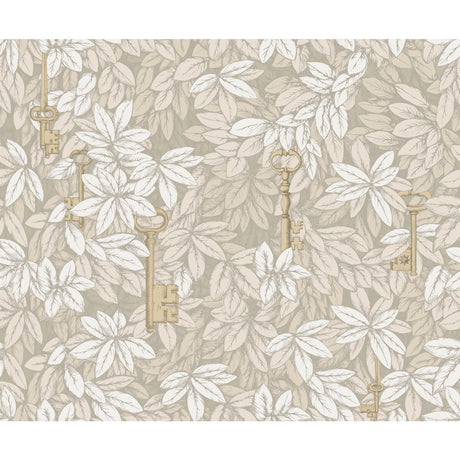 COLE & SON 114/26052.CS.0 CHIAVI SEGRETE PARCHMENT Wallpaper - Eade's Wallpaper