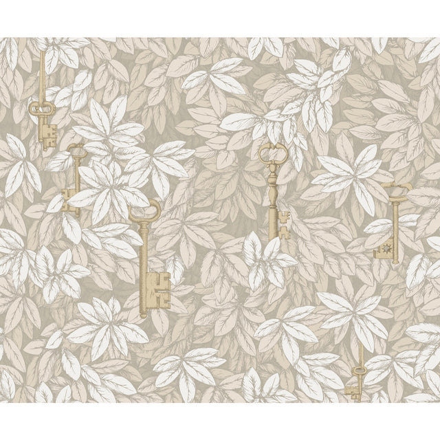 COLE & SON 114/26052.CS.0 CHIAVI SEGRETE PARCHMENT Wallpaper - Eade's Wallpaper