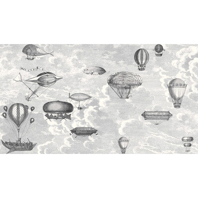COLE & SON 114/27053.CS.0 MACCHINE VOLANTI SOOT/SNOW Wallpaper - Eade's Wallpaper