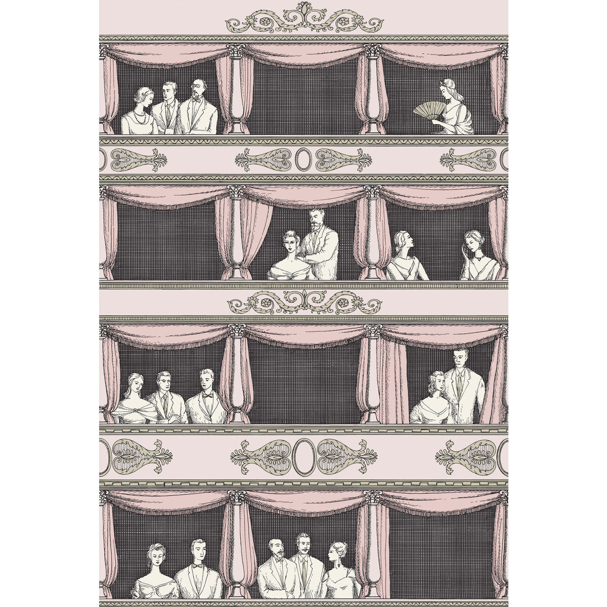 COLE & SON 114/4008.CS.0 TEATRO BALLET SLIPPER Wallpaper - Eade's Wallpaper
