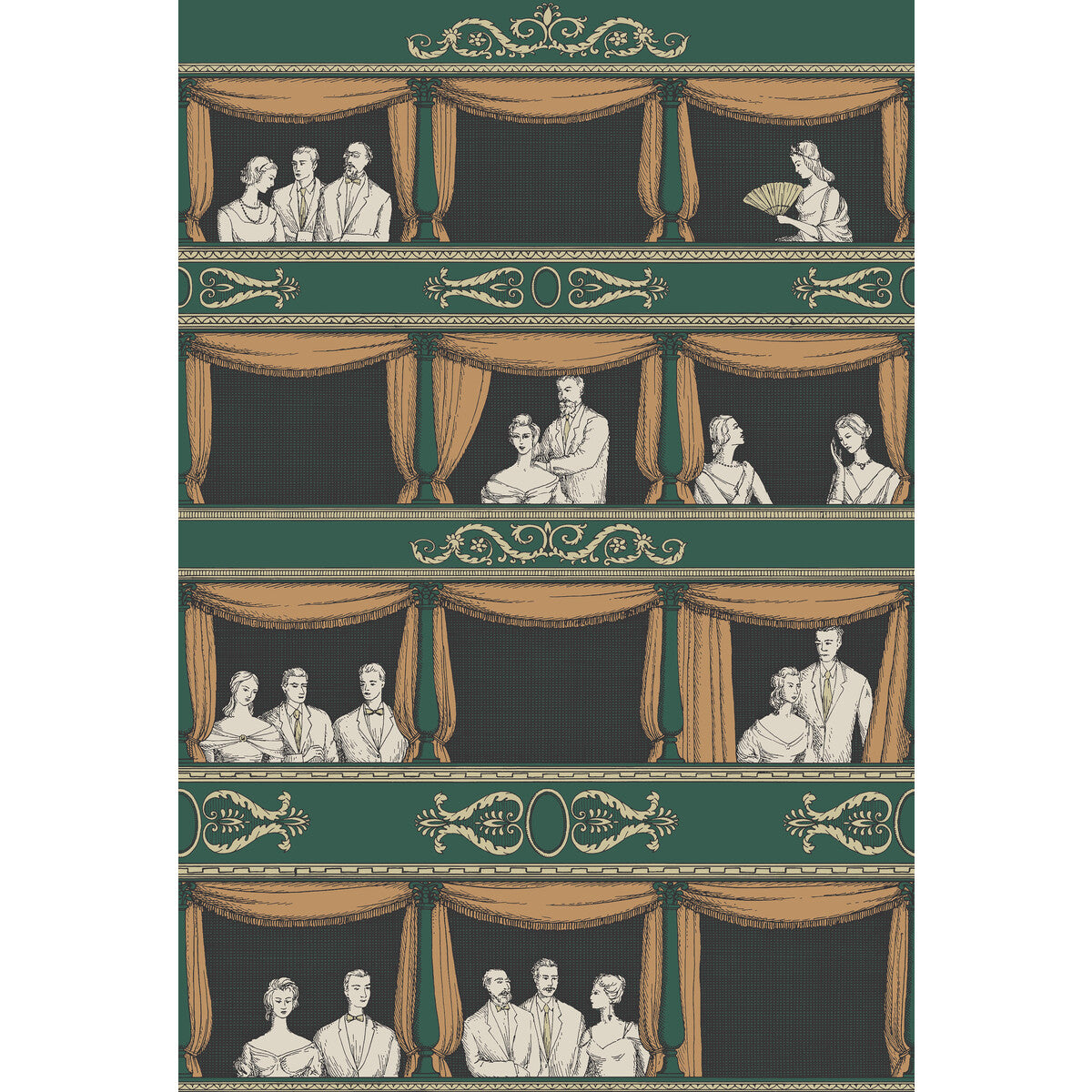 COLE & SON 114/4009.CS.0 TEATRO RACING CAR GREEN Wallpaper - Eade's Wallpaper