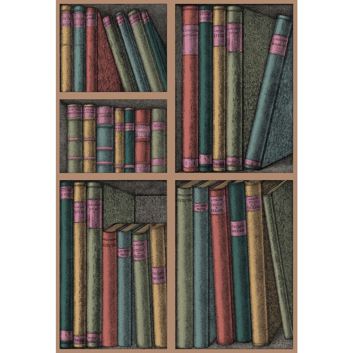 COLE & SON 114/5010.CS.0 EX LIBRIS FOREST Wallpaper - Eade's Wallpaper