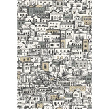 COLE & SON 114/7013.CS.0 MEDITERRANEA WHITE & METALLIC Wallpaper - Eade's Wallpaper
