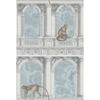 COLE & SON 114/8015.CS.0 PROCURATIE CON VISTA STONE & POWDER BLUE Wallpaper - Eade's Wallpaper
