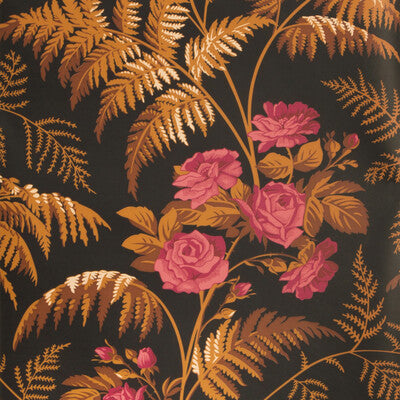 COLE & SON 115/10029.CS.0 ROSE CERISE/B ORANGE/BLACK Wallpaper - Eade's Wallpaper