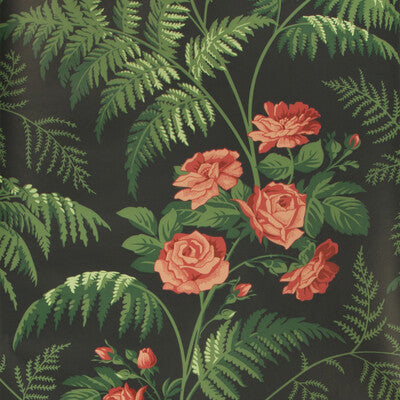 COLE & SON 115/10030.CS.0 ROSE RED/L GREEN/CHARCOAL Wallpaper - Eade's Wallpaper