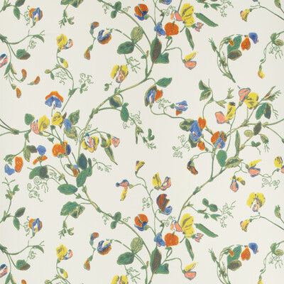 COLE & SON 115/11032.CS.0 SWEET PEA AUTUMNAL MUL/CRM Wallpaper - Eade's Wallpaper