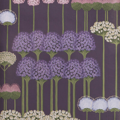 COLE & SON 115/12036.CS.0 ALLIUM MULB/HEATHER/VIOLET Wallpaper - Eade's Wallpaper